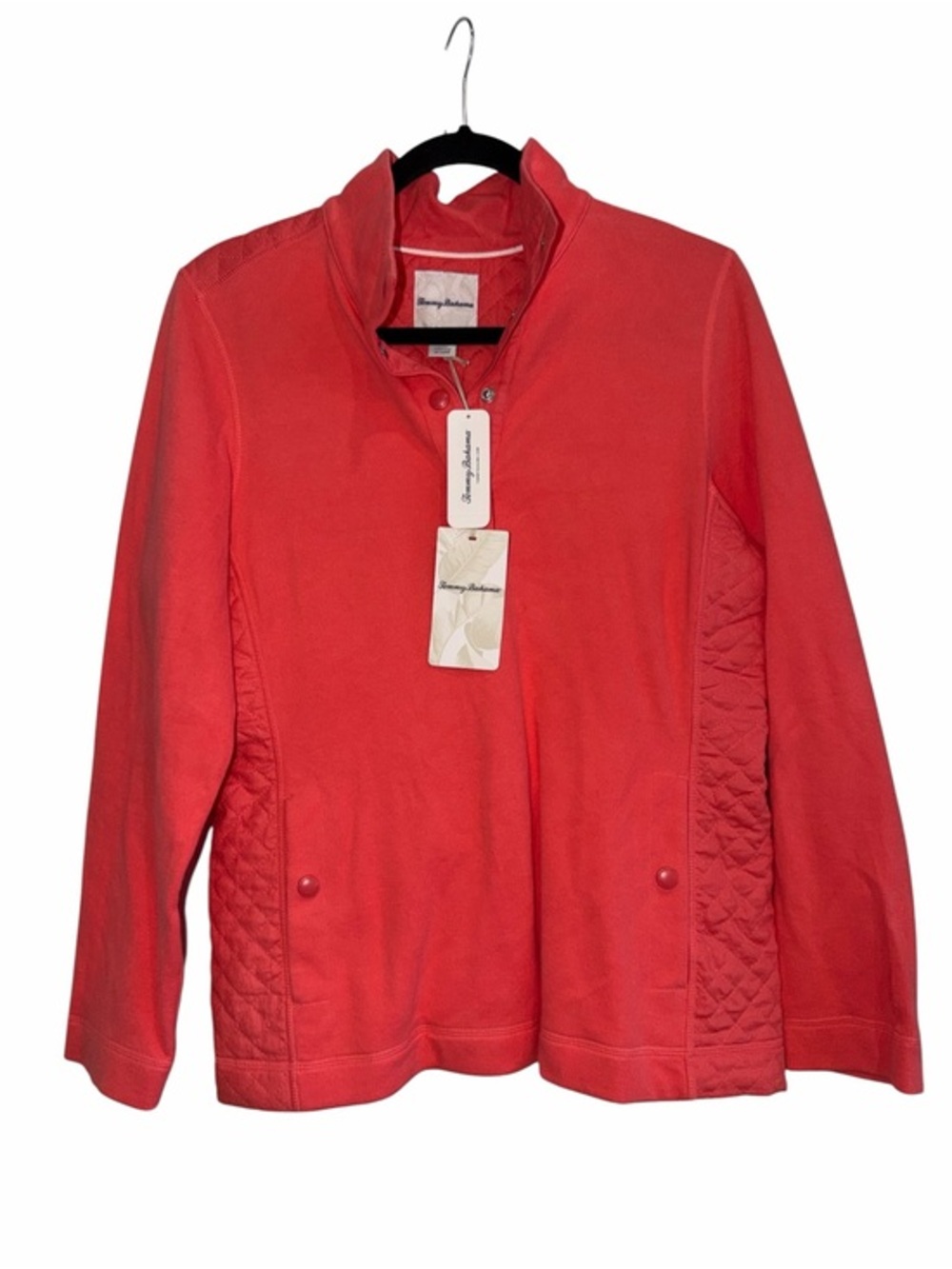 Tommy Bahama Coral Aruba Linen Hybrid Lt Pomodoro Size M NWT